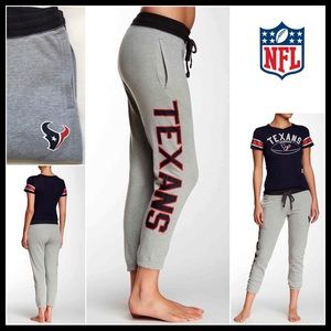 NFL HOUSTON TEXANS CROP JOGGERS A2C